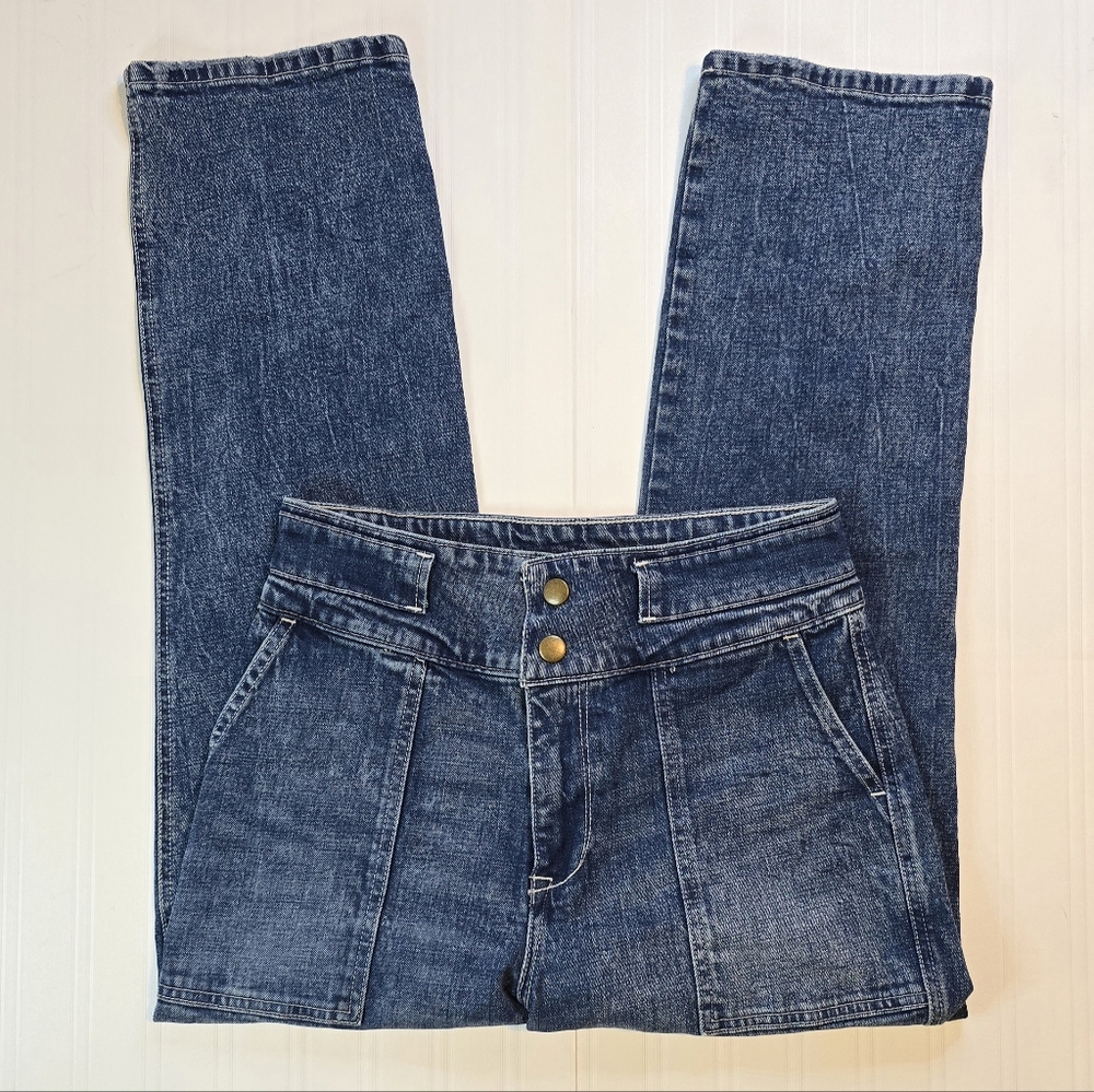 Abercrombie & Fitch Ultra High Rise Straight Jeans